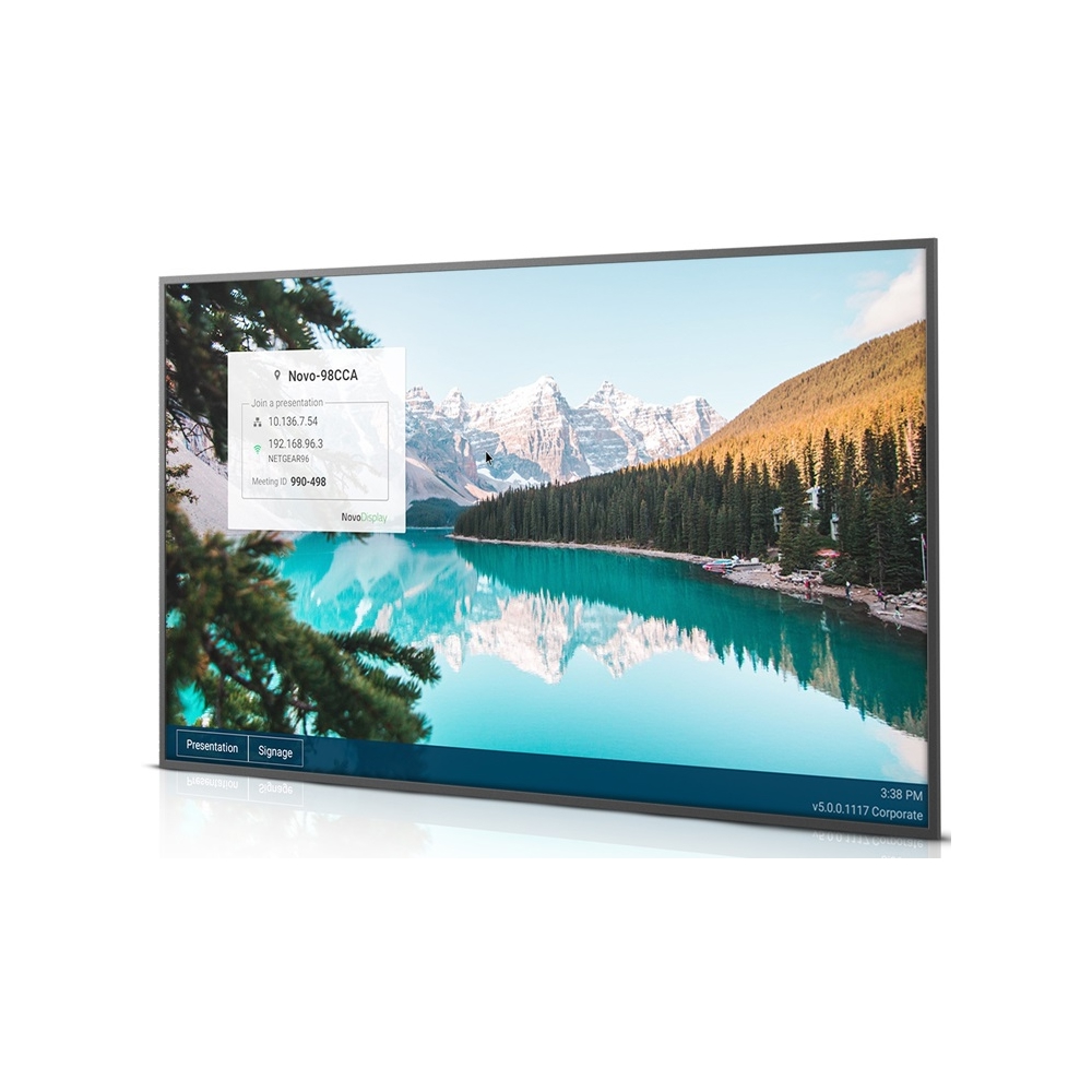 Digital Signage Display Vivitek DK753 NovoDisplay DK-3 series, 75", 4GB, 32GB, DSD 24/7, Black