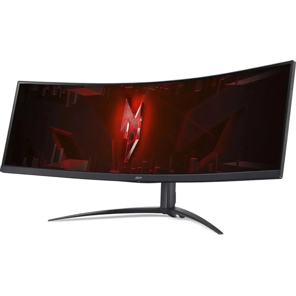 Curved Monitor Acer UM.MX2EE.V01 Nitro XZ452CUVbemiiphuzx, 44.5", DQHD, VA, HDMI, USB, USB-C, LAN, DP, Black