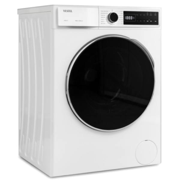 სარეცხი+საშრობი მანქანა Vestel WD8B14T2, 8Kg, A, 1400Rpm, 53Db, Washing+Dryer Machine, White