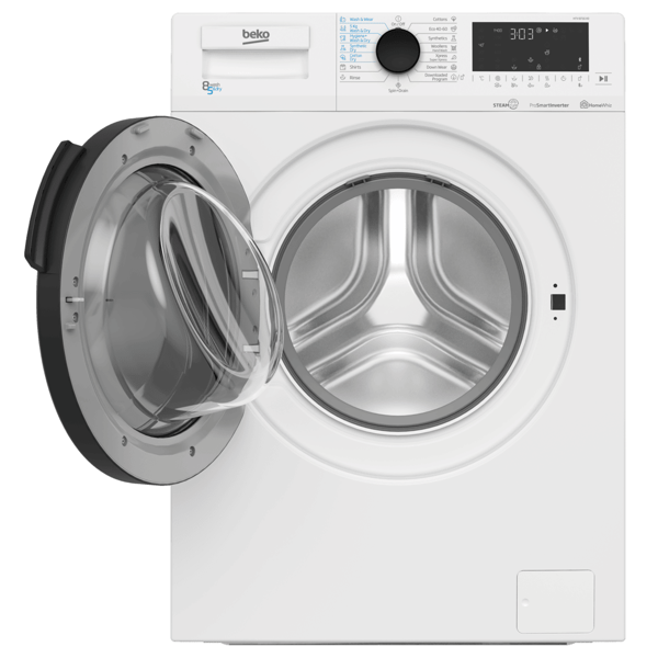 სარეცხი+საშრობი მანქანა Beko HTV 8716 X0 b300, 8Kg, D, 1400Rpm, Washing+Dryer Machine, White