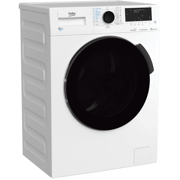 სარეცხი+საშრობი მანქანა Beko HTV 8716 X0 b300, 8Kg, D, 1400Rpm, Washing+Dryer Machine, White