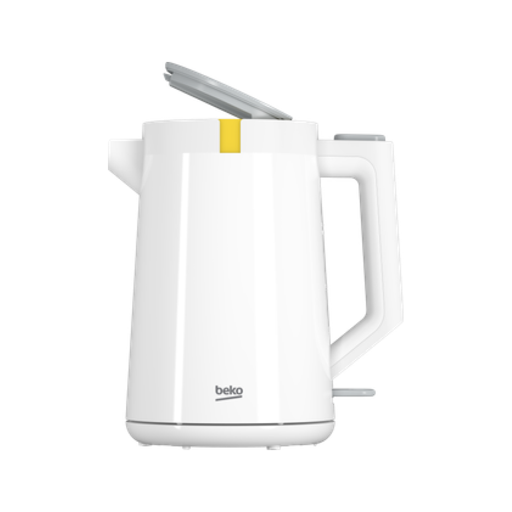 Electric kettle, Beko WKM 4215 W, 2200W, 1.7L, White