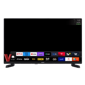 ტელევიზორი Vestel 32H7550T, 32", HD, HDMI, USB, 3.5mm, LAN, BT, WIFI, Black