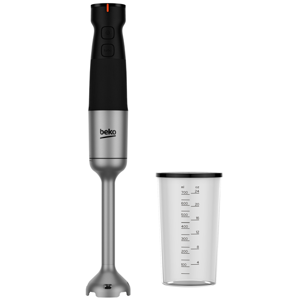 Hand Blender Beko HBA 81762 BX, 750W, 0.7L, Black/Silver