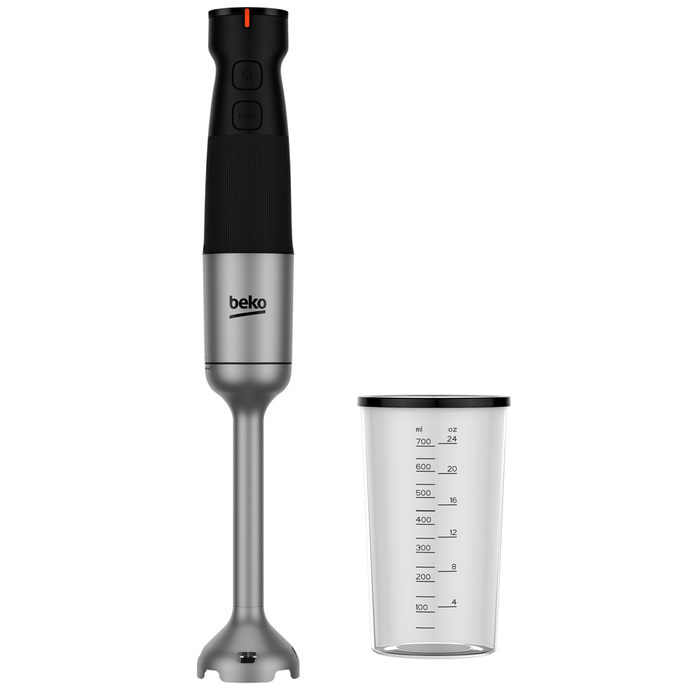 ხელის ბლენდერი Beko HBA 81762 BX, 750W, 0.7L, Hand Blender, Black/Silver