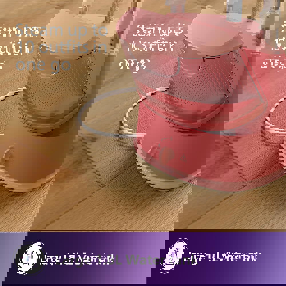 ორთქლის უთო Philips STE1020/40, 1800W, 1.8L, Steam Iron, Pink