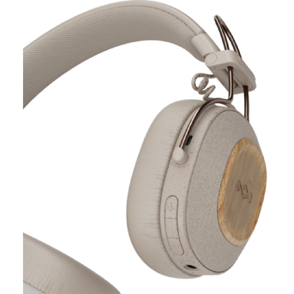 ყურსასმენი House Of Marley EM-JH135-CE, Headset, Wireless, Bluetooth, USB, Beige