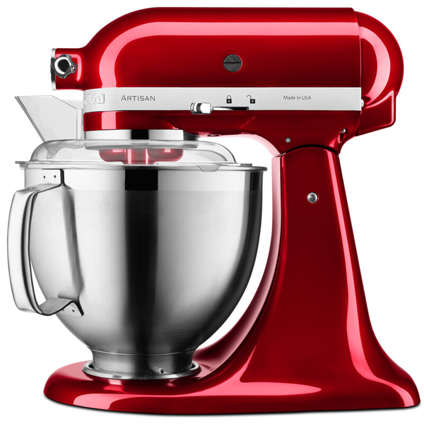 მიქსერი KitchenAid 5KSM185PSECA Artisan, 300W, Mixer, Red