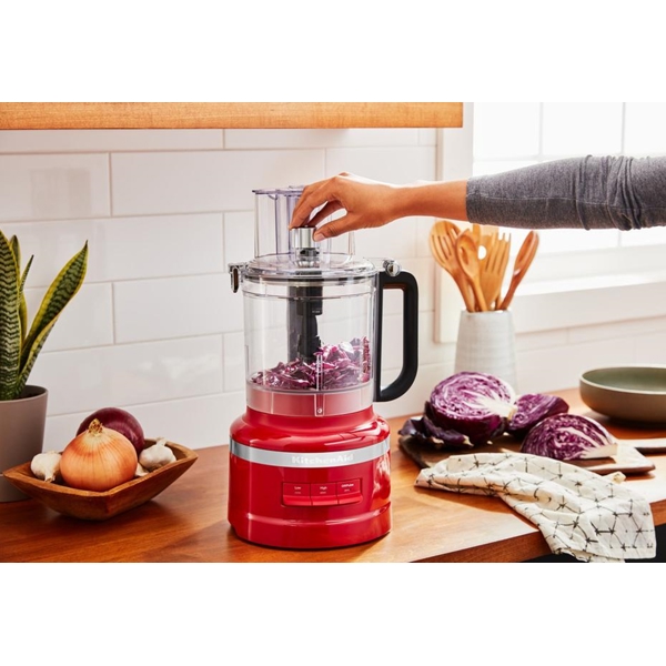 სამზარეულოს კომბაინი KitchenAid 5KFP1319EER, 400W, 3.1L, Food Processor, Red