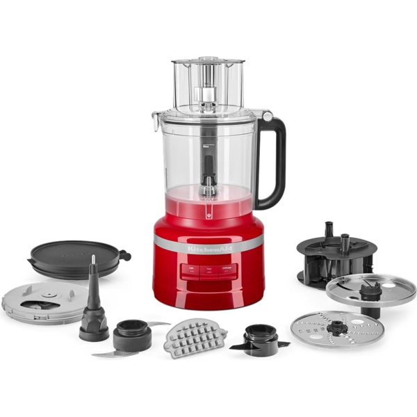 სამზარეულოს კომბაინი KitchenAid 5KFP1319EER, 400W, 3.1L, Food Processor, Red