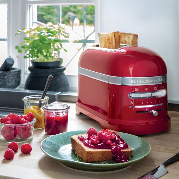 Toaster KitchenAid 5KMT2204EER Artisan, 1250W, Red