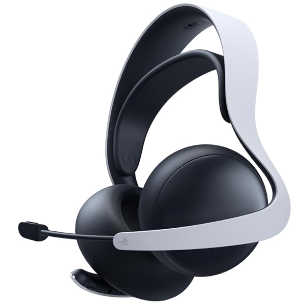 ყურსასმენი PlayStation 0711719572985 Pulse Elite, Headset For Playstation, Wireless, USB-C, White/Black