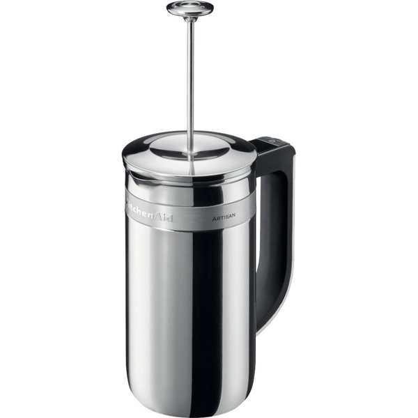 ყავის პრესით მოსამზადებელი KitchenAid 5KCM0512SS Artisan, 740ML, French Press, Silver