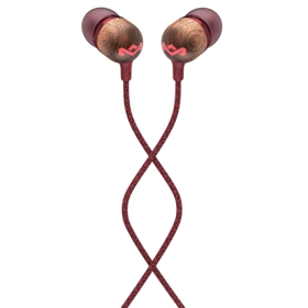 ყურსასმენი House of Marley EM-JE041-RD Smile Jamaica, In-Ear Headphones, Wired, 3.5mm, Red