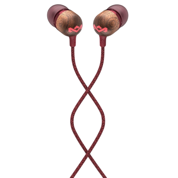 ყურსასმენი House of Marley EM-JE041-RD Smile Jamaica, In-Ear Headphones, Wired, 3.5mm, Red