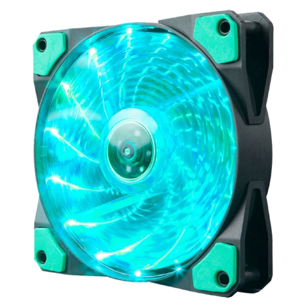 Cooler Marvo FN-10 GN, LED, 120mm, 1200RPM, Black