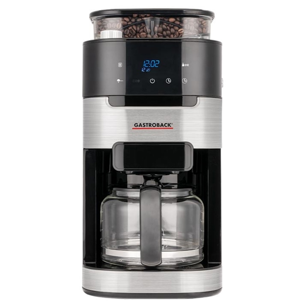 ყავის აპარატი Gastroback 42711 Grind&Brew Pro, 900W, 1.5L, Coffee Machine, Black