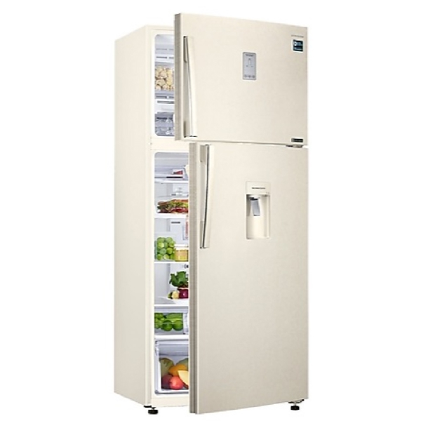 Refrigerator Samsung RT53K6510EF/WT, 526L, A+, White/Yellow