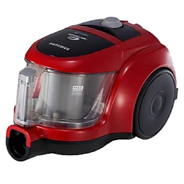 Vacuum Cleaner Samsung VCC4520S3R/XEV, 1600W, 1.3L, Black/Red