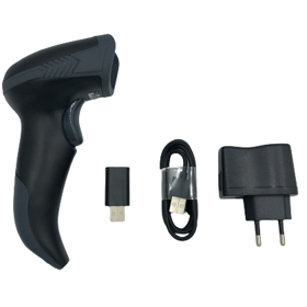 ბარკოდის სკანერი Posfix PF-3021RB, USB-COM, PS2, RS232, Barcode Scanner, Black