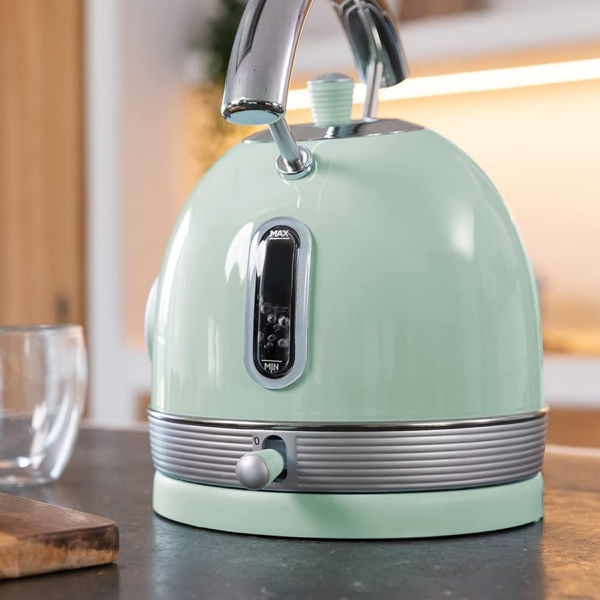 ელექტრო ჩაიდანი Cecotec 1483 Thermosense 420 Vintage, 2200W, 1.8L, Electric Kettle, Green