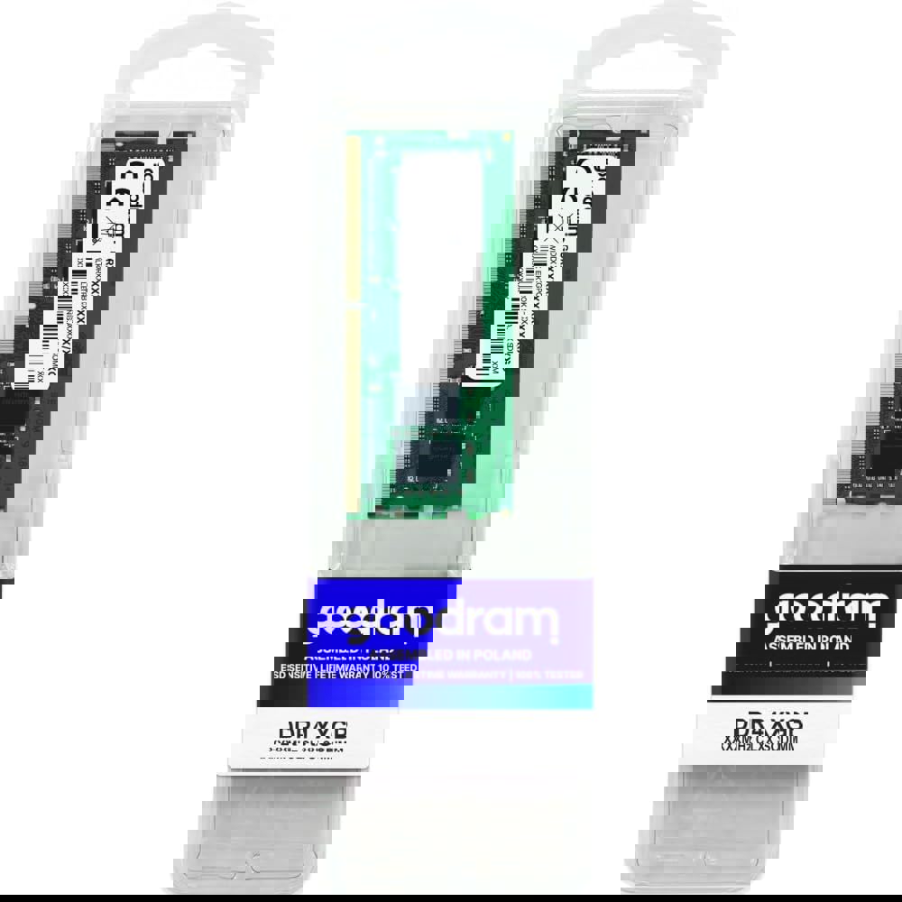 RAM Goodram GR2666S464L19S/8G, RAM 8GB, DDR4 SODIMM, 2666 MHz