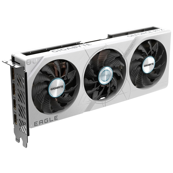 ვიდეო დაფა Gigabyte GV-N406TEAGLEOC ICE-8GD, GeForce RTX 4060 Ti, 8GB, 128bit, HDMI, DP, White