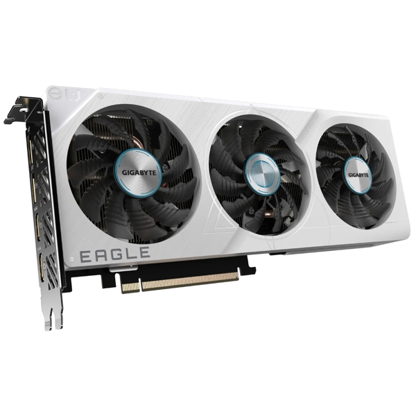 ვიდეო დაფა Gigabyte GV-N406TEAGLEOC ICE-8GD, GeForce RTX 4060 Ti, 8GB, 128bit, HDMI, DP, White