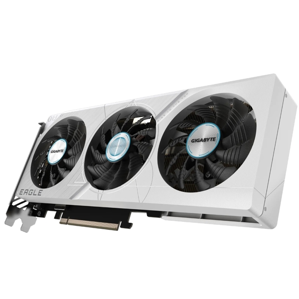 ვიდეო დაფა Gigabyte GV-N406TEAGLEOC ICE-8GD, GeForce RTX 4060 Ti, 8GB, 128bit, HDMI, DP, White