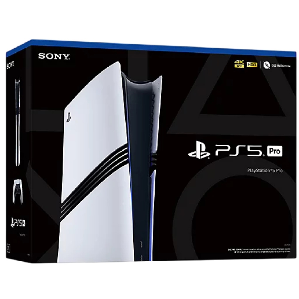 სათამაშო კონსოლი Sony PlayStation 5 Pro, PS5 Console, White