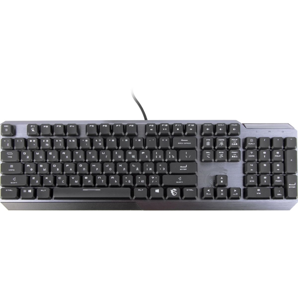 Gaming Keyboard MSI S11-04RU225-GA7 VIGOR GK50 Low Profile, Wired, RGB, USB, Black/Silver