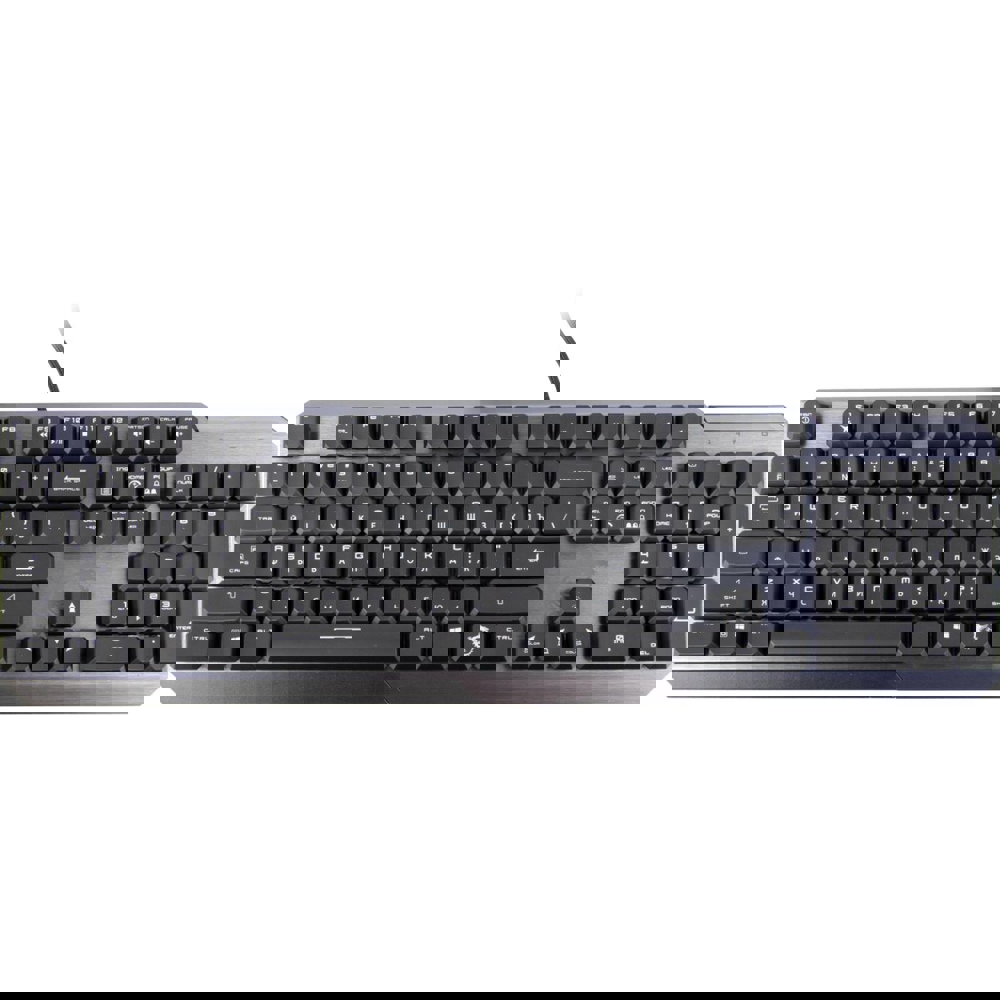 კლავიატურა MSI S11-04RU225-GA7 VIGOR GK50 Low Profile, Wired, RGB, USB, Gaming Keyboard, Black/Silver