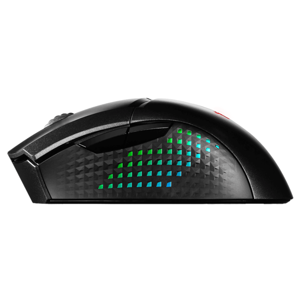 მაუსი MSI S12-4300070-C54 Clutch GM51, Wireless, USB, Bluetooth, Gaming Mouse, Black