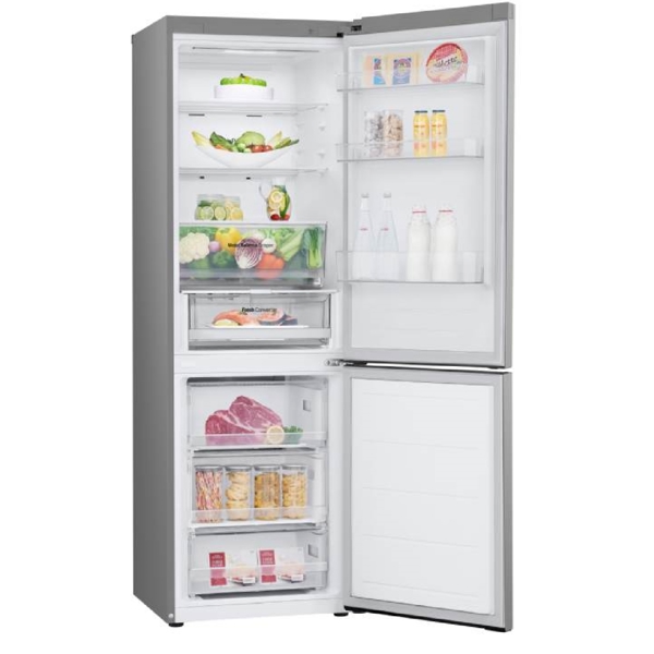 Refrigerator LG GR-B459FMFW.APYQMER, 344L, A++, No Frost, Silver