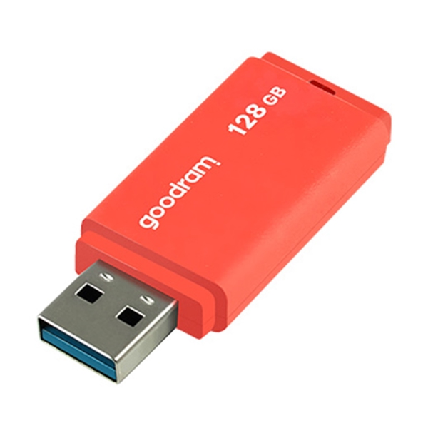 USB ფლეშ მეხსიერება GoodRam UME3-1280O0R11, 128GB, USB3.2, Orange