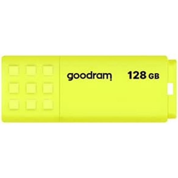 Flash Drive GoodRam UME2-1280Y0R11, 128GB, USB2.0, Yellow