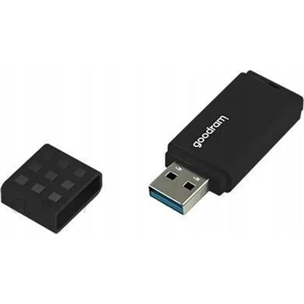 USB ფლეშ მეხსიერება GoodRam UME3-2560K0R11, 256GB, USB3.2, Black