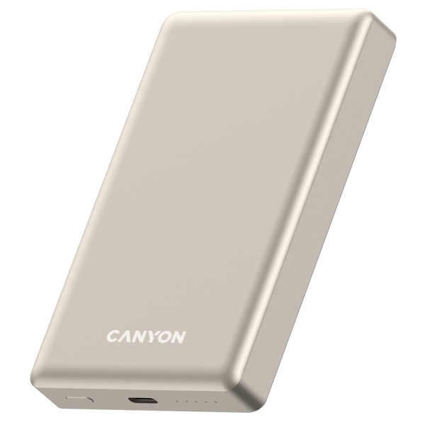 Power Bank Canyon CNS-CPB510BE OnCharge 510 slim, 10000mAh, USB-C, Beige