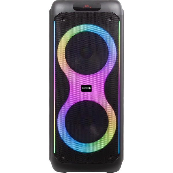 Speaker, Damasco DMCLY-DS8A, 100W, Bluetooth, USB, TF card, AUX, Black