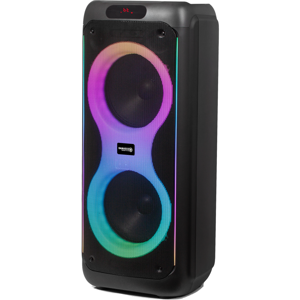დინამიკი Damasco DMCLY-DS8A, 100W, Bluetooth, USB, TF card, AUX, Speaker, Black
