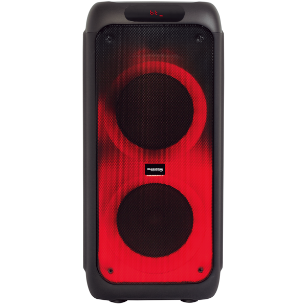 Speaker, Damasco DMCLY-DS8B, 100W, Bluetooth, USB, TF card, AUX, Black