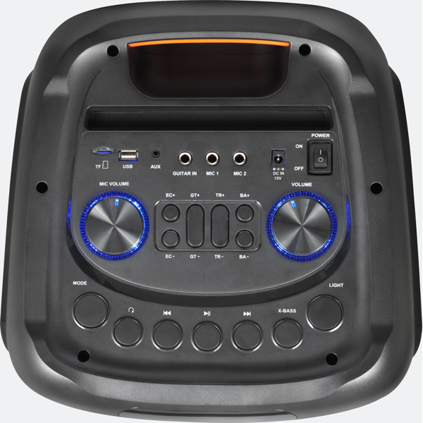 Speaker, Damasco DMCLY-DS8B, 100W, Bluetooth, USB, TF card, AUX, Black