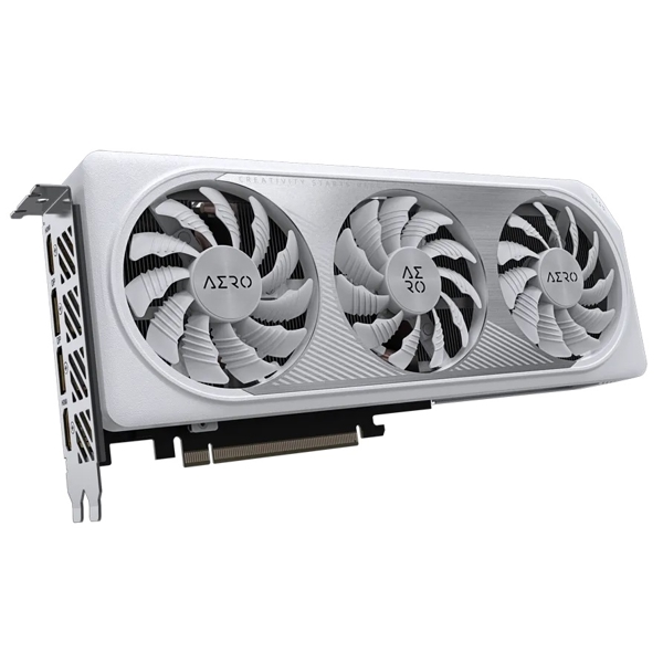 ვიდეო დაფა Gigabyte GV-N406TAERO_OC-16GD AERO OC, GeForce RTX4060Ti, 16GB, 128-bit, DP, HDMI, White