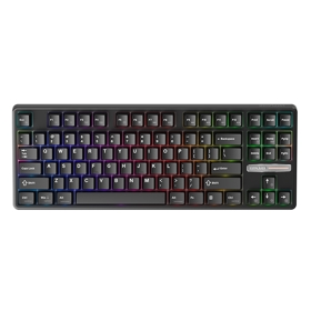 კლავიატურა 1STPlayer DK6.0-TKL-BK-BLS Tenkeyless, Wired, RGB, Gaming Keyboard, Black