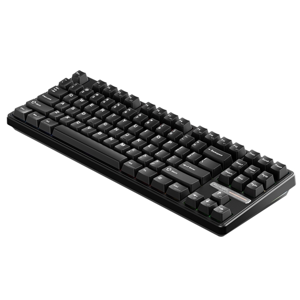 Gaming Keyboard 1STPlayer DK6.0-TKL-BK-BLS Tenkeyless, Wired, RGB, Black