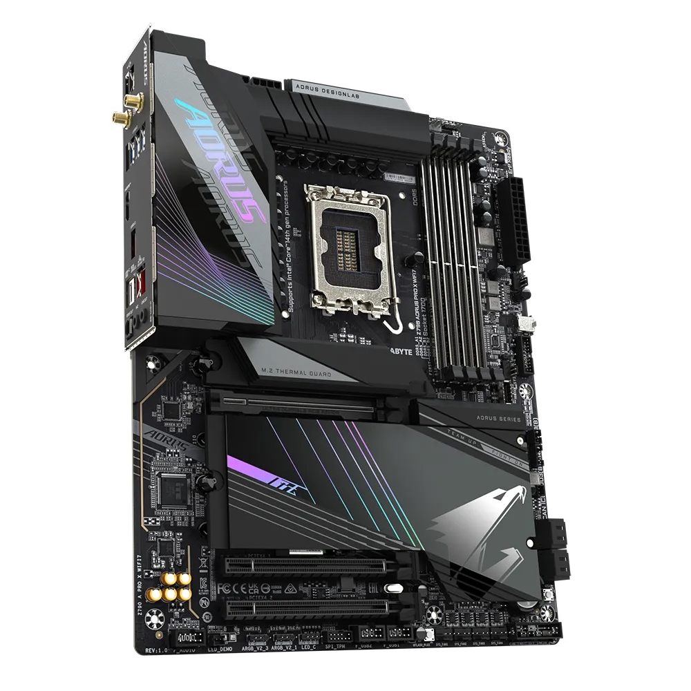 Motherboard Gigabyte Z790 A PRO X WIFI7, LGA1700, DDR5, DIMM, 256GB