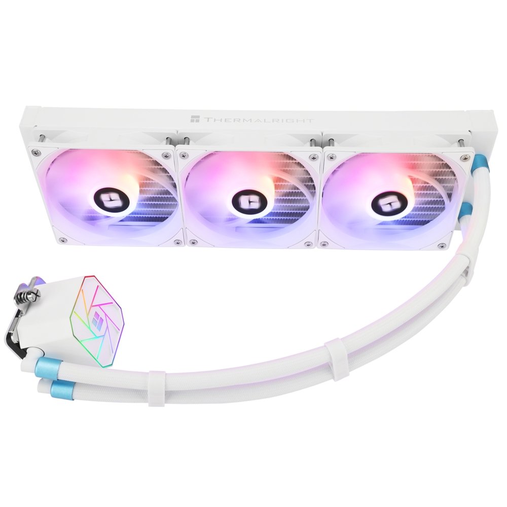 თხევადი გაგრილება Thermalright Aqua Elite 360, ARGB, 120mm, 3300RPM, Liquid Cooling, White