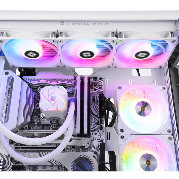 Liquid Cooling Thermalright Aqua Elite 360, ARGB, 120mm, 3300RPM, White