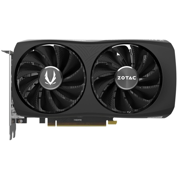 Graphic Card Zotac ZT-D40600H-10M Twin Edge OC, GeForce RTX4060, 8GB, 128-bit, DP, HDMI, Black