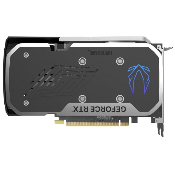 Graphic Card Zotac ZT-D40600H-10M Twin Edge OC, GeForce RTX4060, 8GB, 128-bit, DP, HDMI, Black